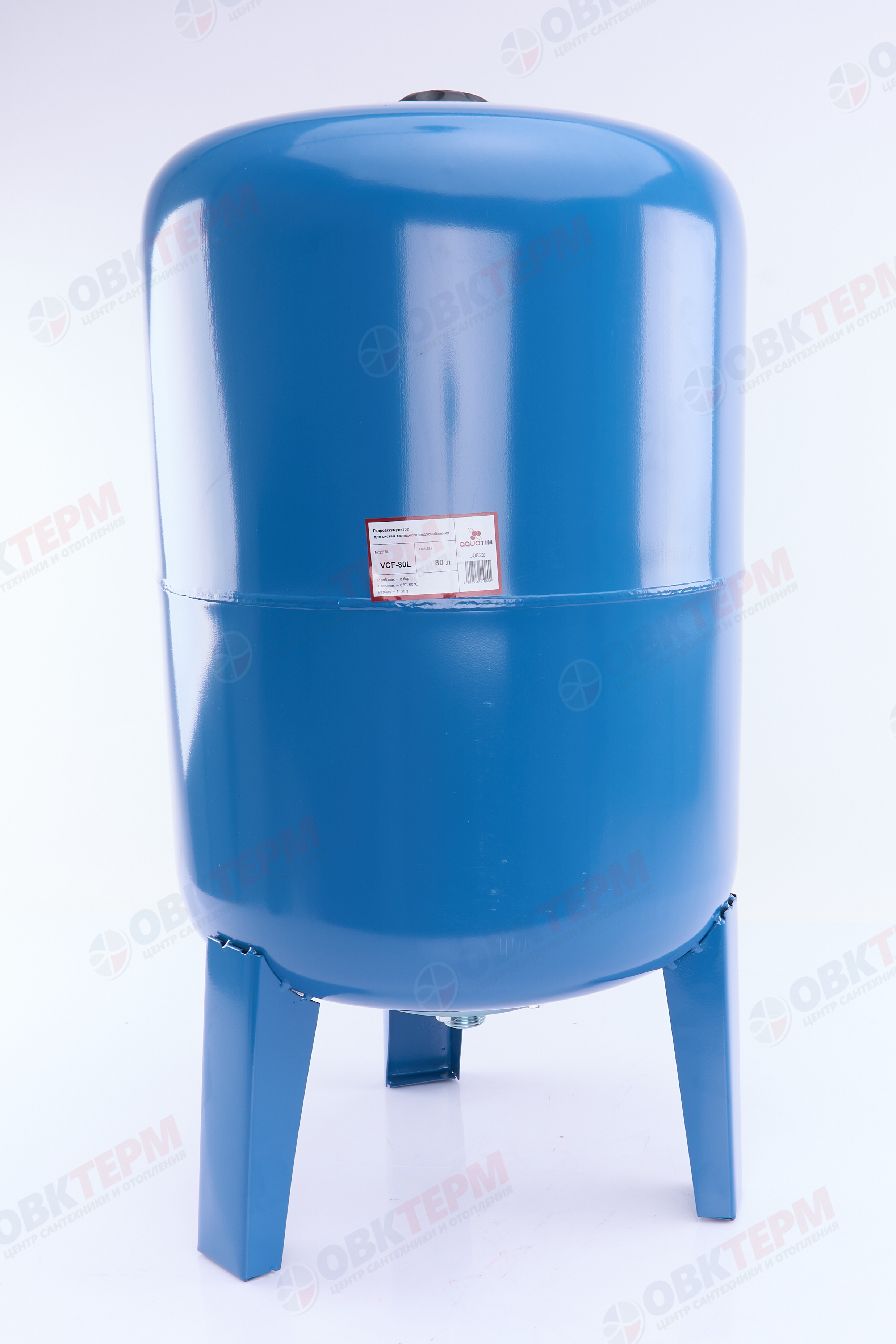 Гидроаккумулятор  80 л  TIM (вертикальный, холодный)   (1шт/1ящ) - Изображение №2