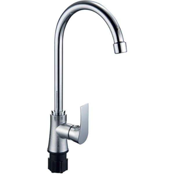 Смеситель д/кухни ZERIX FAB-4 на ГАЙКЕ (ф25) (10 шт/ящ) - изображение №1