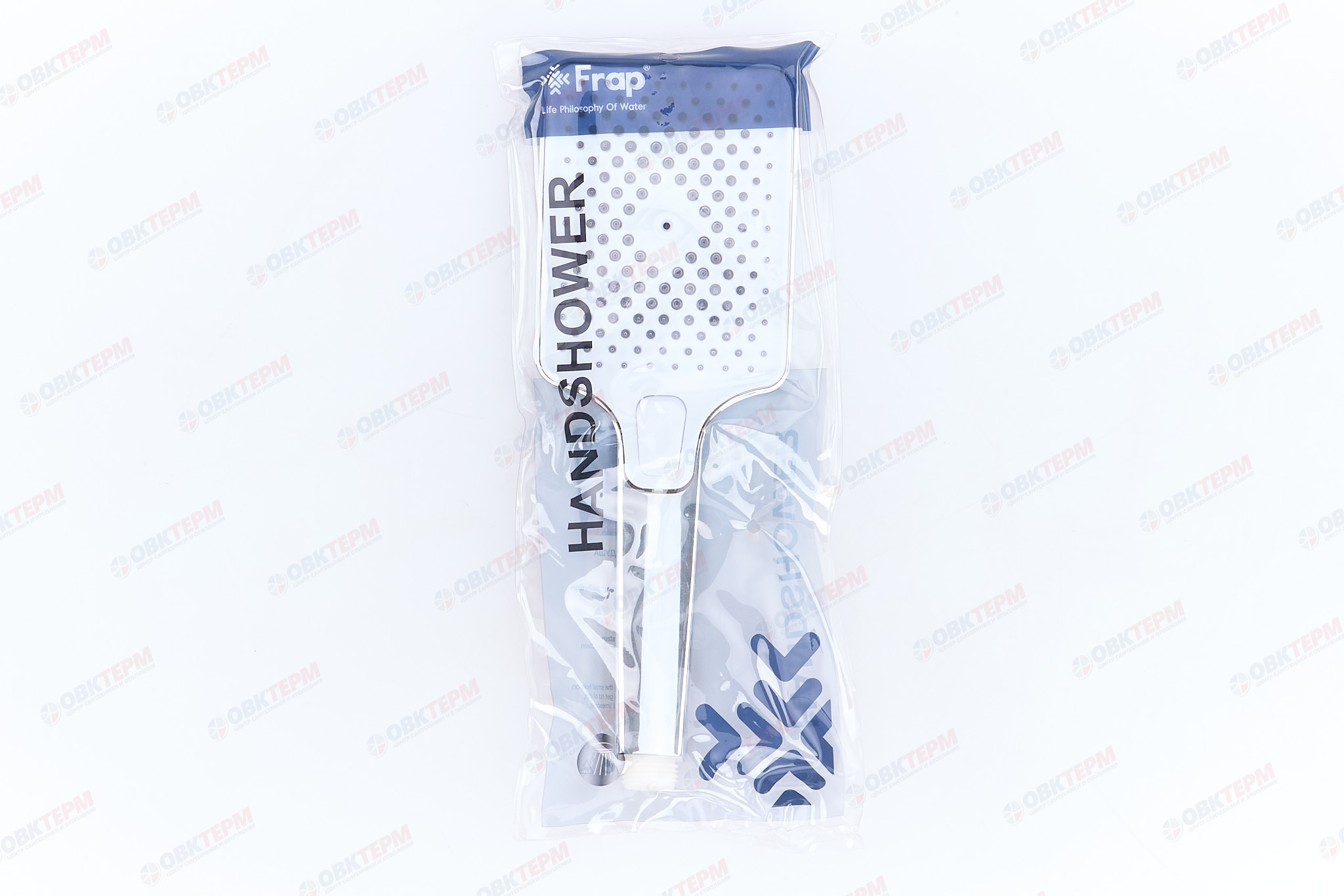 Лейка д/душа ручная FRAP F018 /3 режима /хром  (50 шт) - миниатюра №8