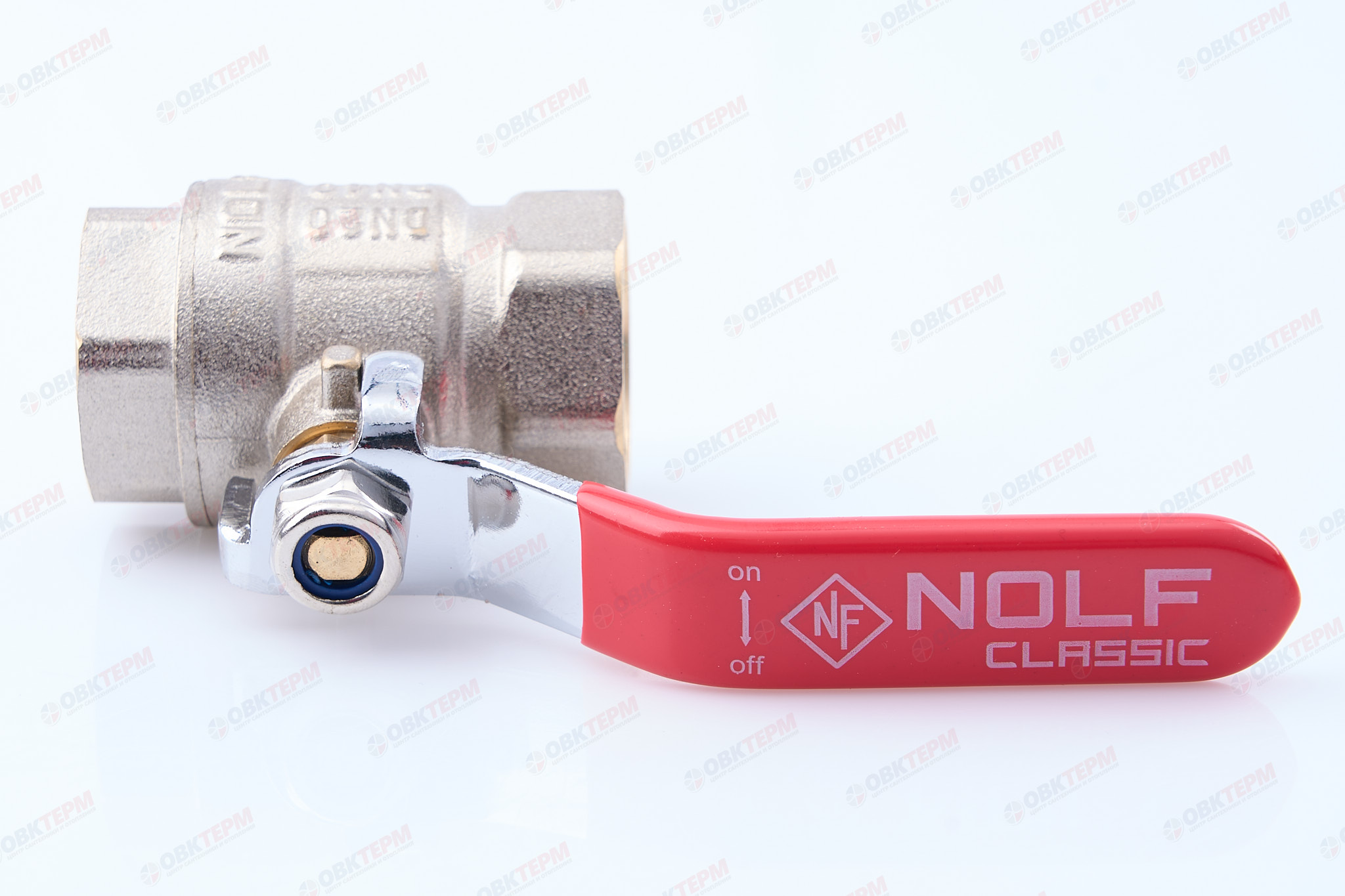 Кран шаровый    NOLF Classic     3/4" ВВ   ручка   усиленный  (80/10) - Изображение №5