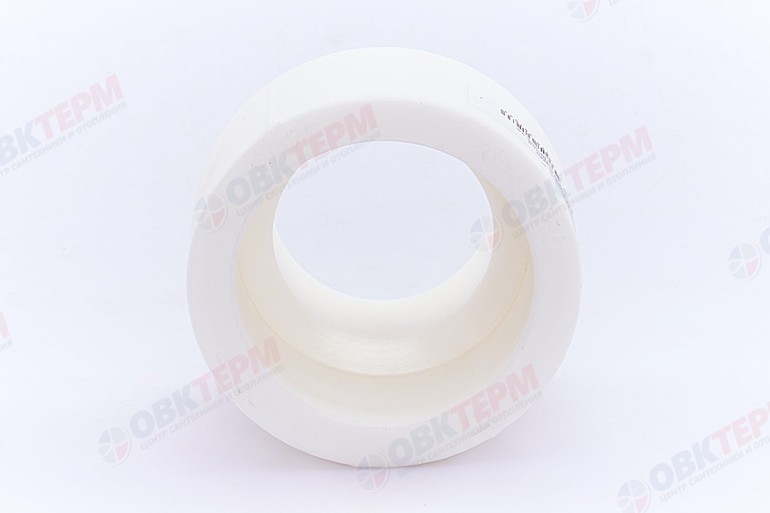 Муфта переход.  ВВ  63*50   БЕЛАЯ PP-R   (RTP)    (60/6) - Изображение №5