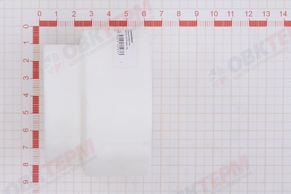 Муфта переход.  ВВ  63*50   БЕЛАЯ PP-R   (RTP)    (60/6) - миниатюра №6