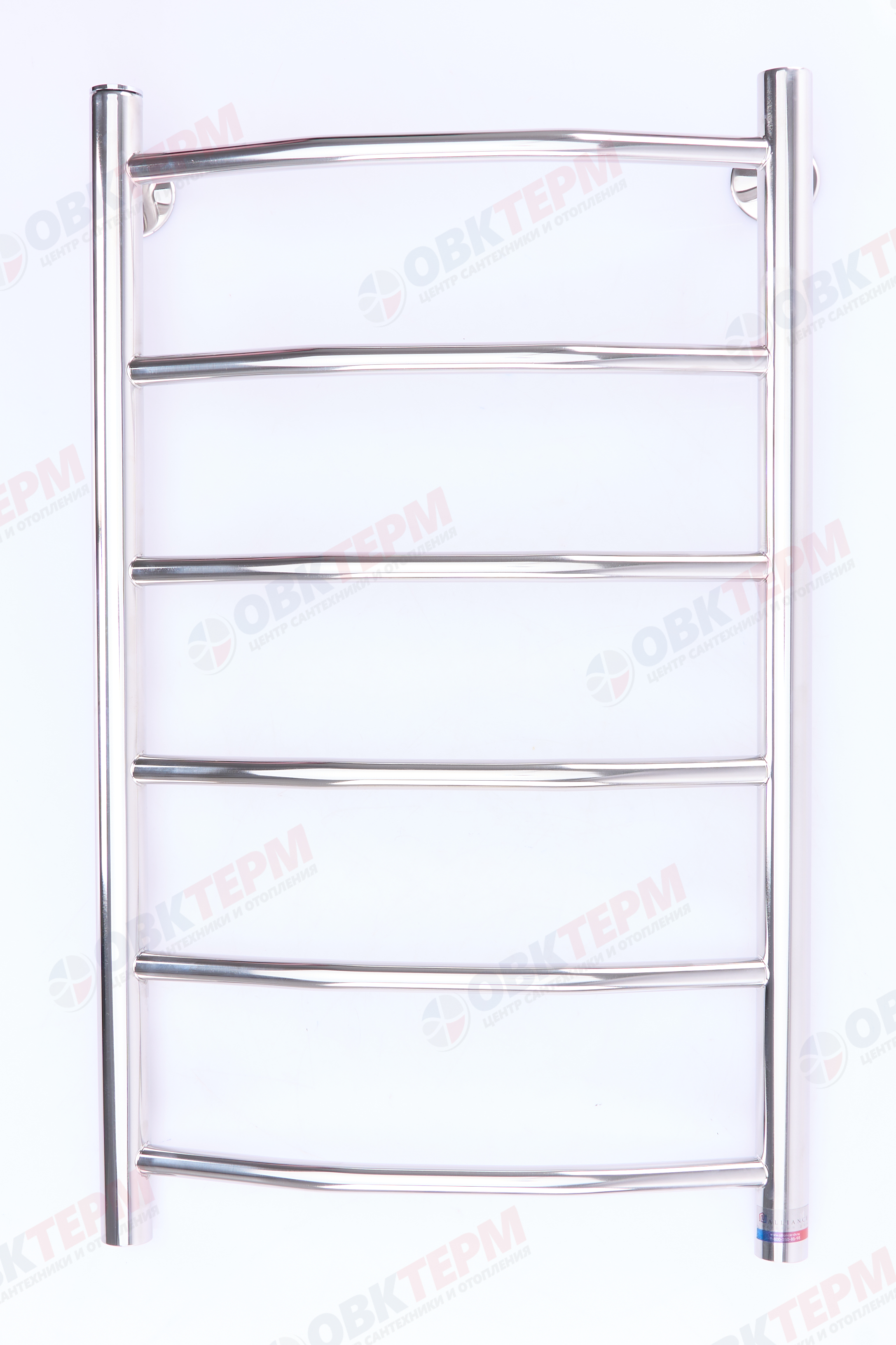 Полотенцесушитель лесенка ТДА ЛНК 40 х 70 Л вн.резьба 1/2" 6 перекладин АДВ - миниатюра №2