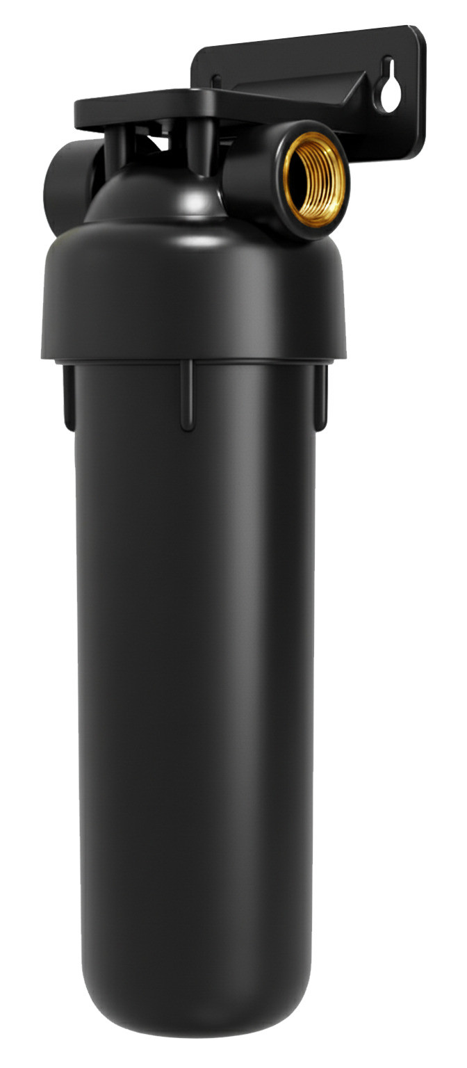 ПОСЕЙДОН  Колба SlimLine  2-х комп. 1Г Фит кр./чер. 1/2" ДЛЯ ГОРЯЧЕЙ ВОДЫ (8шт) - Изображение №2