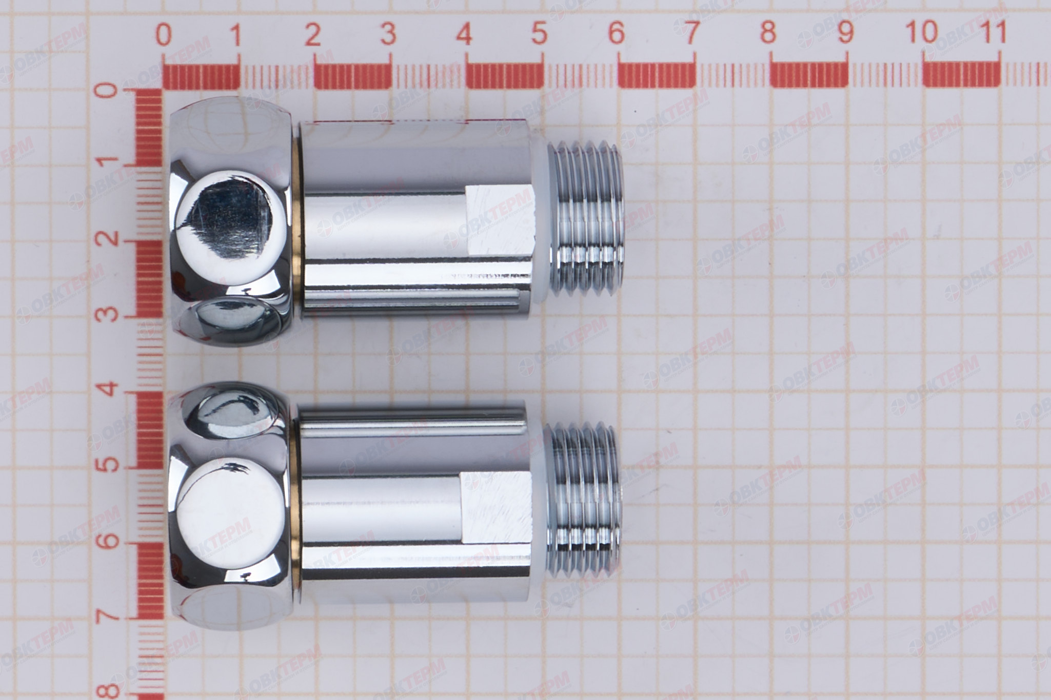Соединитель для полотенцесушителя   3/4"-1/2" ВН (пара) TIM - Изображение №5