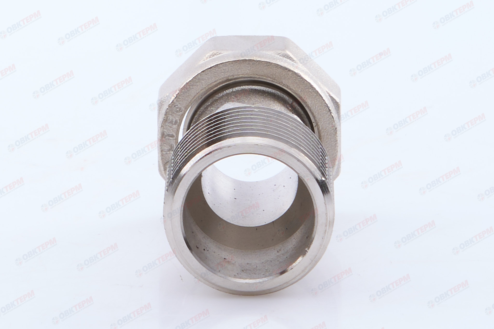 Полусгон прямой с накидной гайкой 3/4"Н - 3/4"В  (Valtec) (10шт/120ящ) - Изображение №5