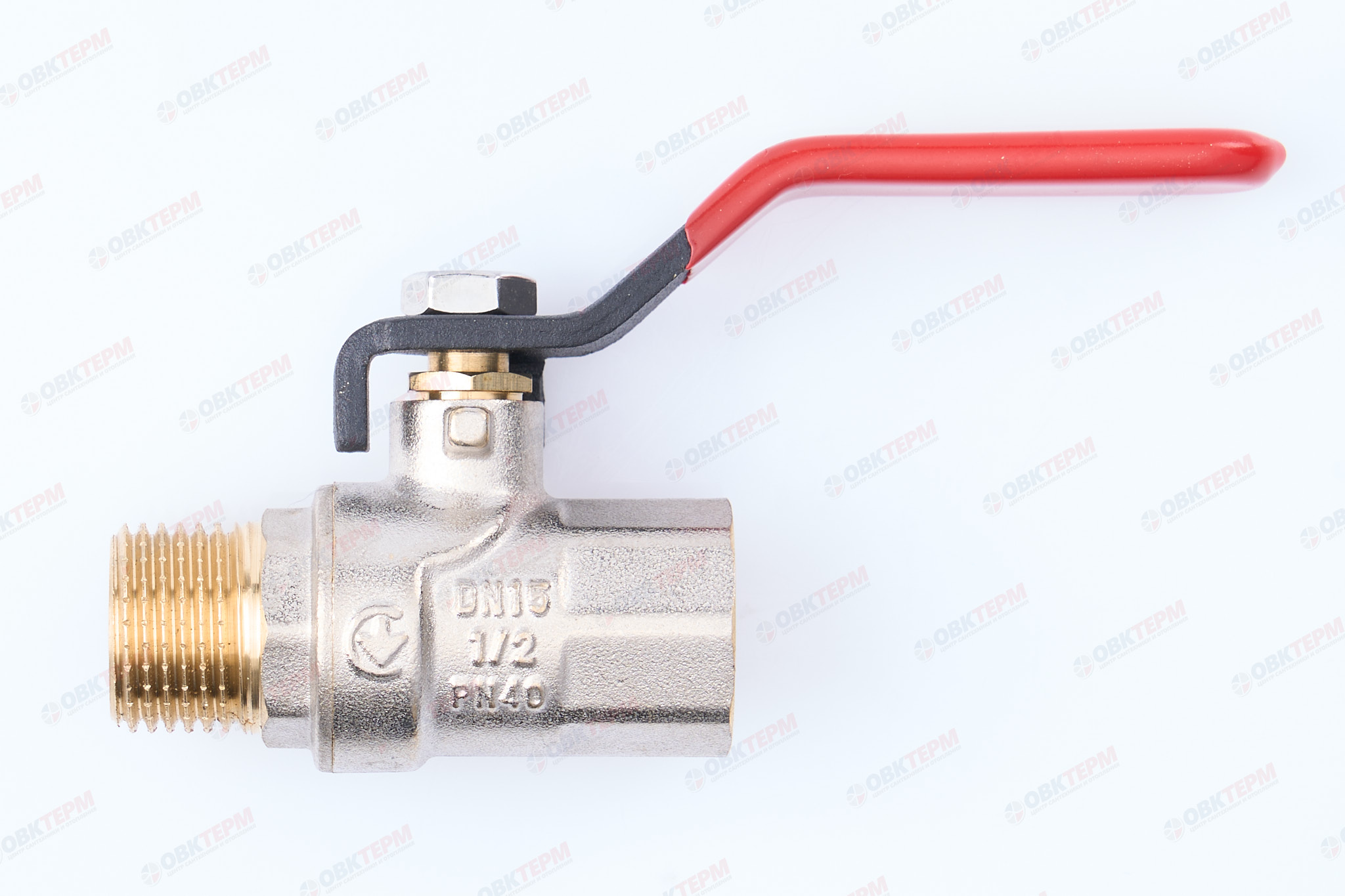 Кран шаровый     EUROPRODUCT      1/2"  ВН   ручка   (96 шт) - Изображение №1