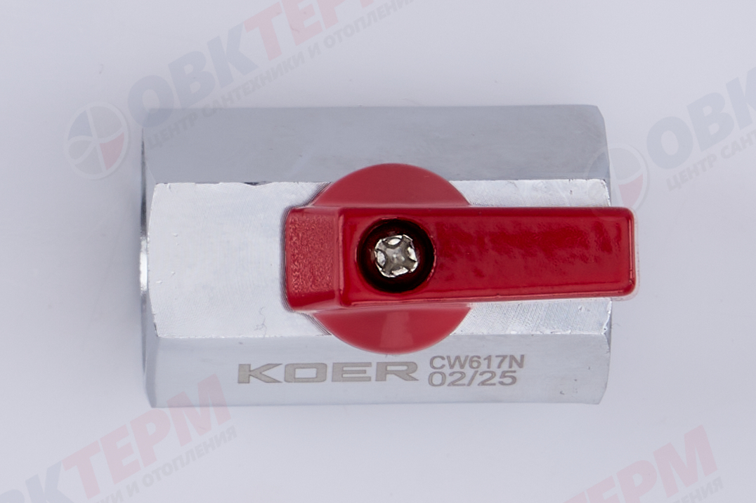 Кран шаровый       мини     1/2" вв          (160шт/ 1ящ)       KOER - Изображение №5
