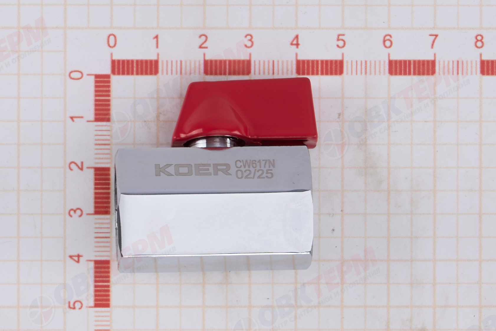 Кран шаровый       мини     1/2" вв          (160шт/ 1ящ)       KOER - миниатюра №6