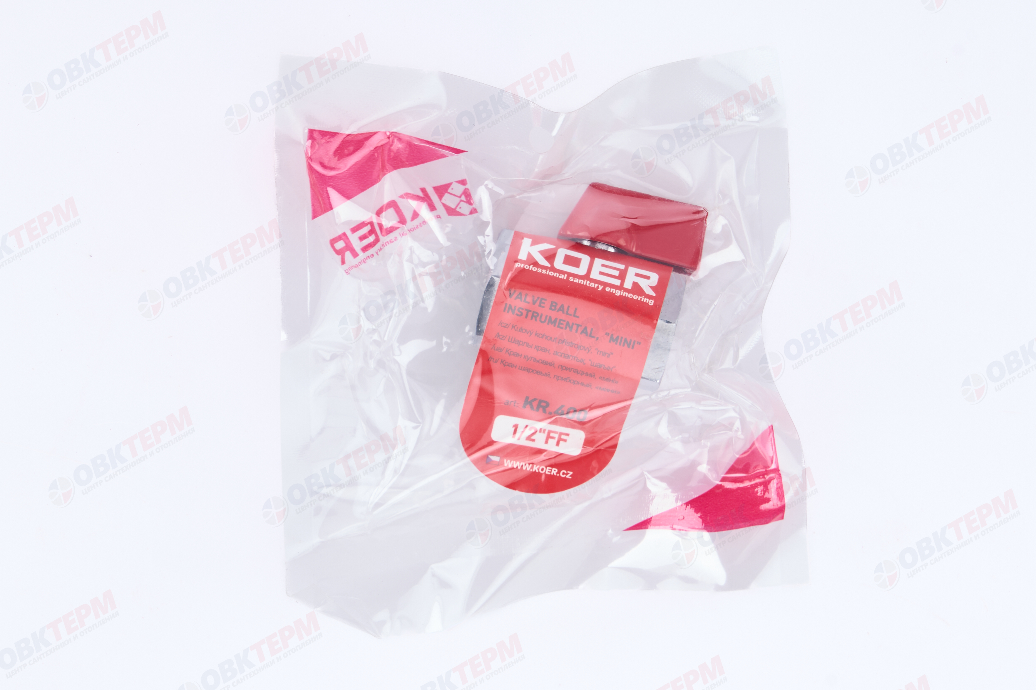 Кран шаровый       мини     1/2" вв          (160шт/ 1ящ)       KOER - миниатюра №7