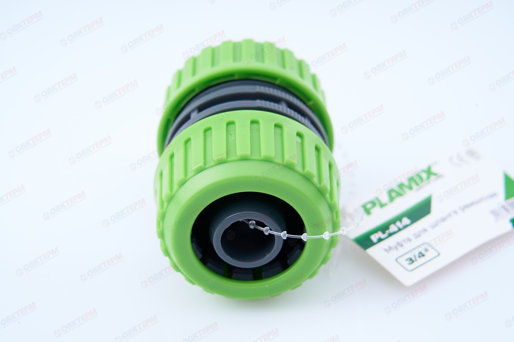 Муфта для шланга ремонтная,  3/4" (ABS) (240/60 шт)  PLAMIX/CRAB PL-414 - Изображение №3