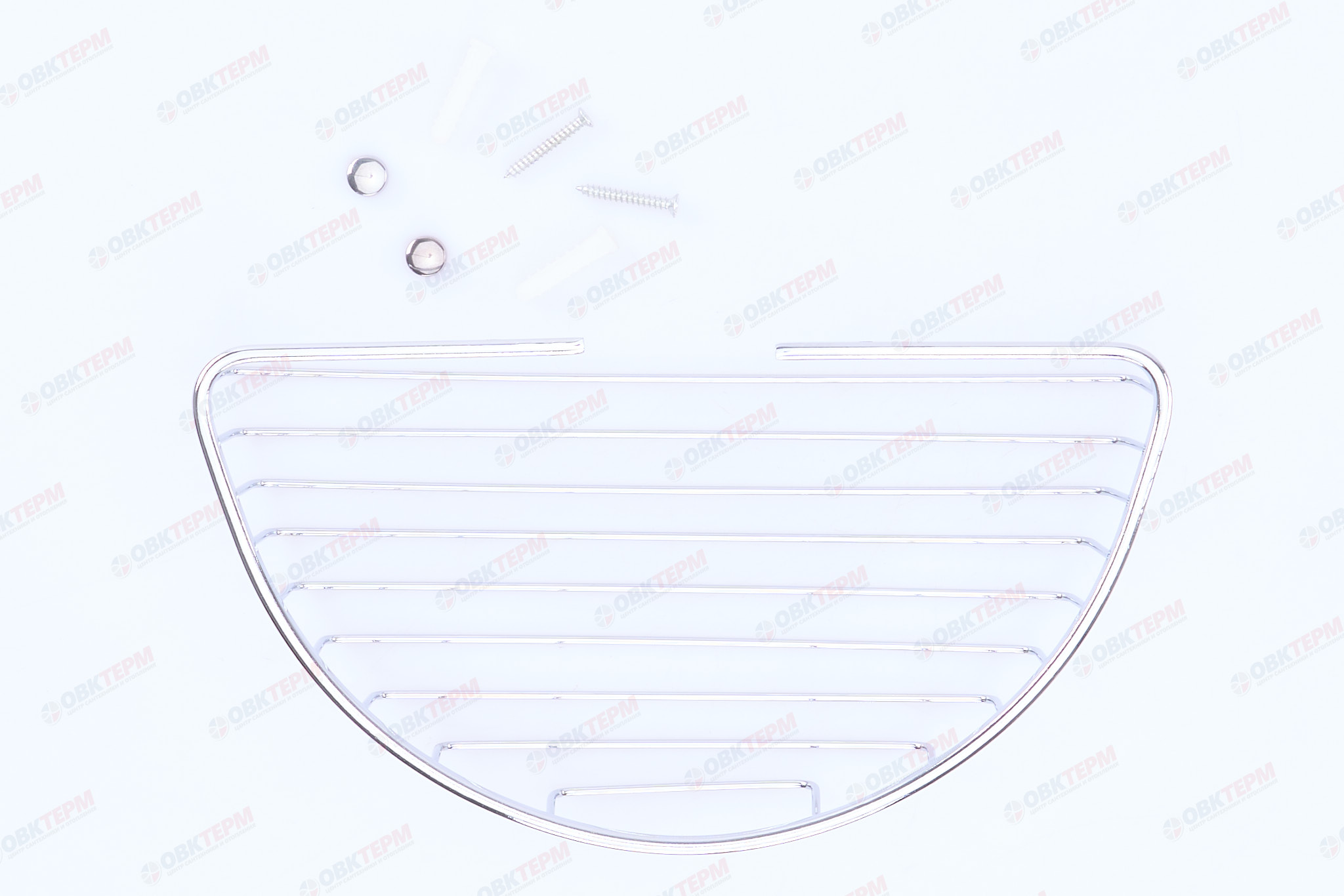 Полка полукруглая (решетка)  260х150мм   ZERIX LR339  (Z777)   (20 шт/ящ) - Изображение №4