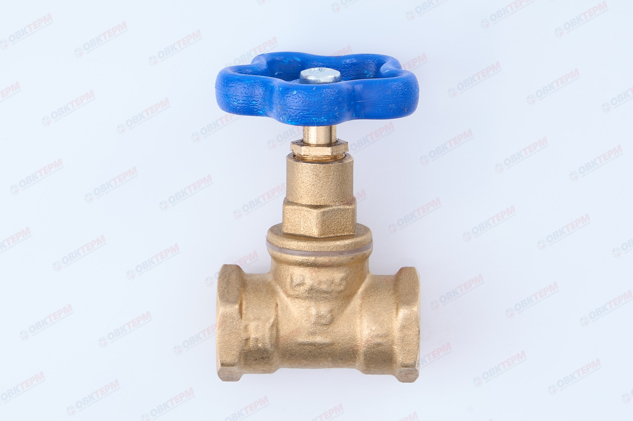Вентильный  кран БАЗ Бологое     1/2"    15Б3р Ду15 А50ЭМ укороч.строит.длина, вода   (50) - Изображение №1