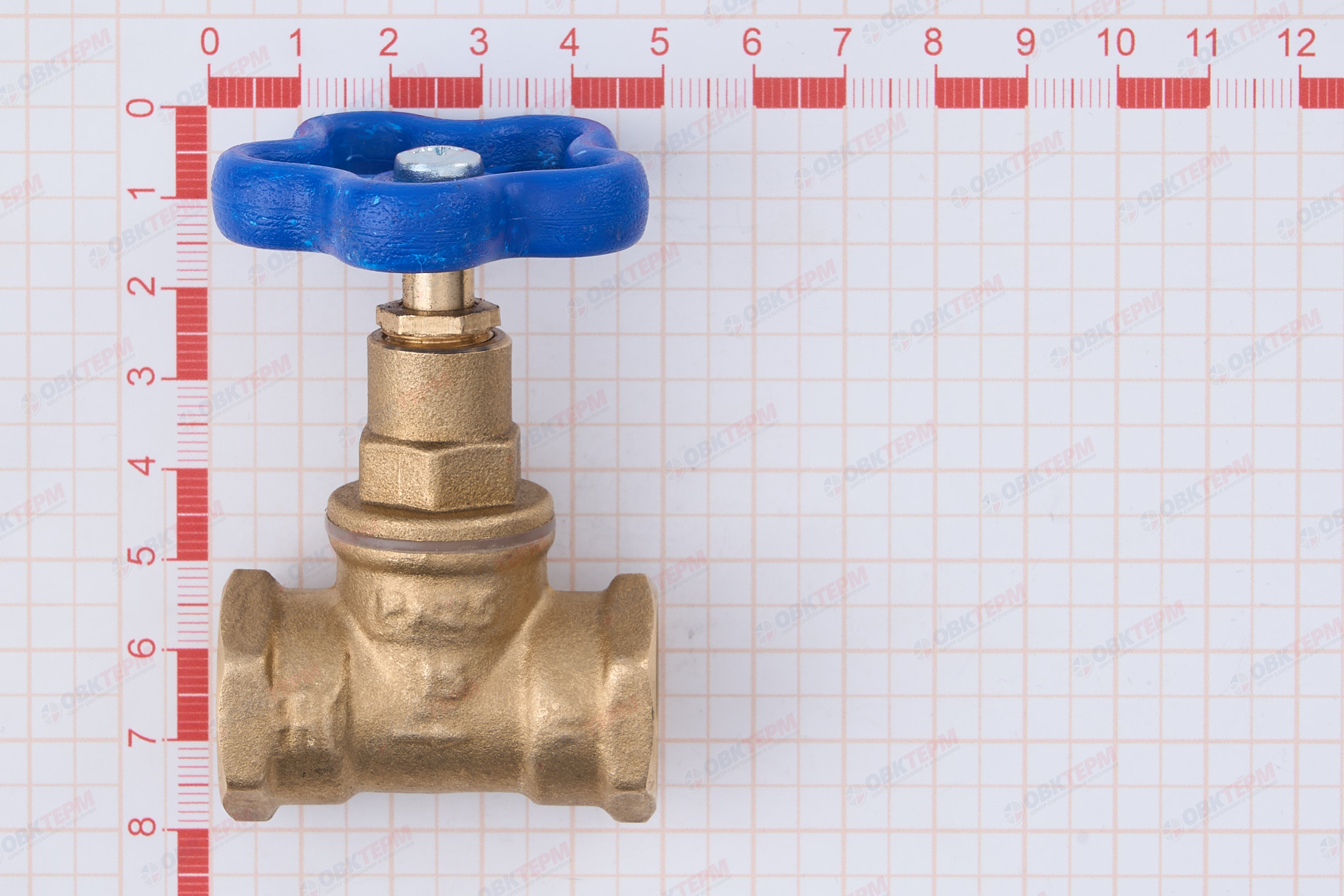 Вентильный  кран БАЗ Бологое     1/2"    15Б3р Ду15 А50ЭМ укороч.строит.длина, вода   (50) - Изображение №5