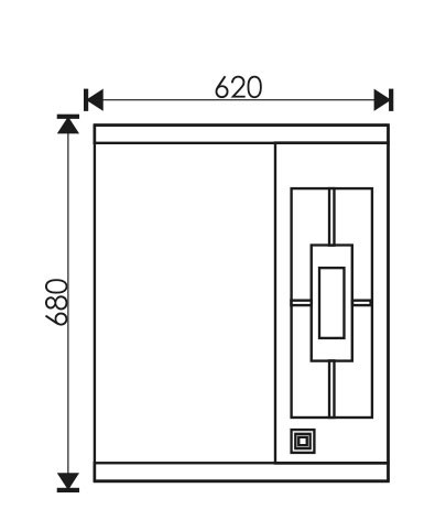 Зеркало EvaGold 65 "Brooke" - миниатюра №3