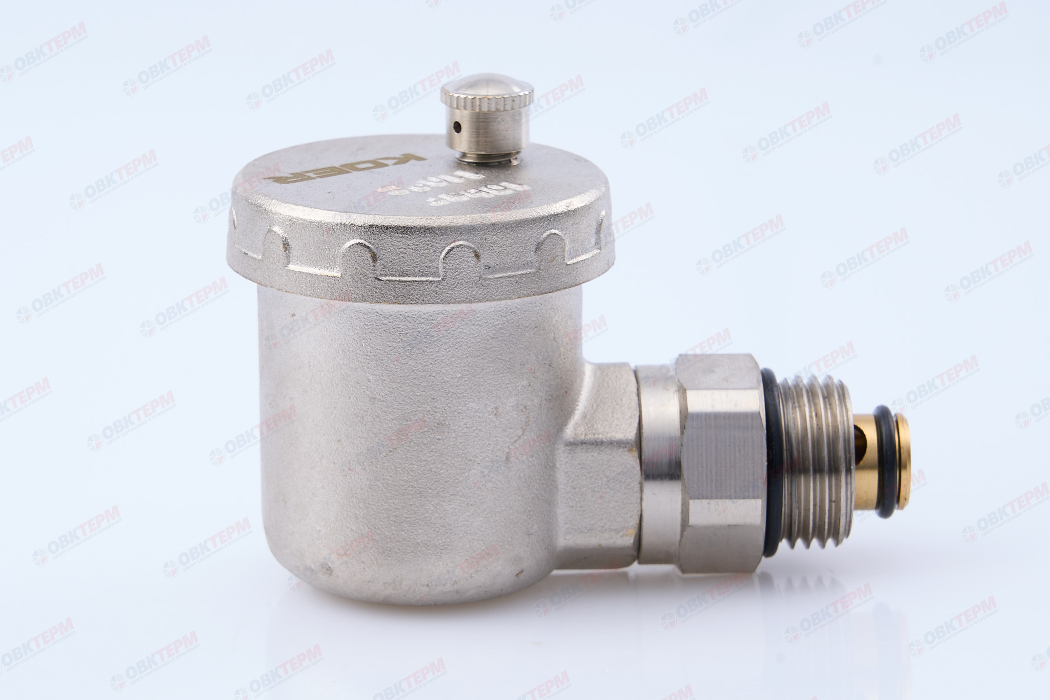 Воздухоотводчик автом. 1/2"   KOER (KR.1257)   угловой c обрат.клапаном   (100 /1) - Изображение №3