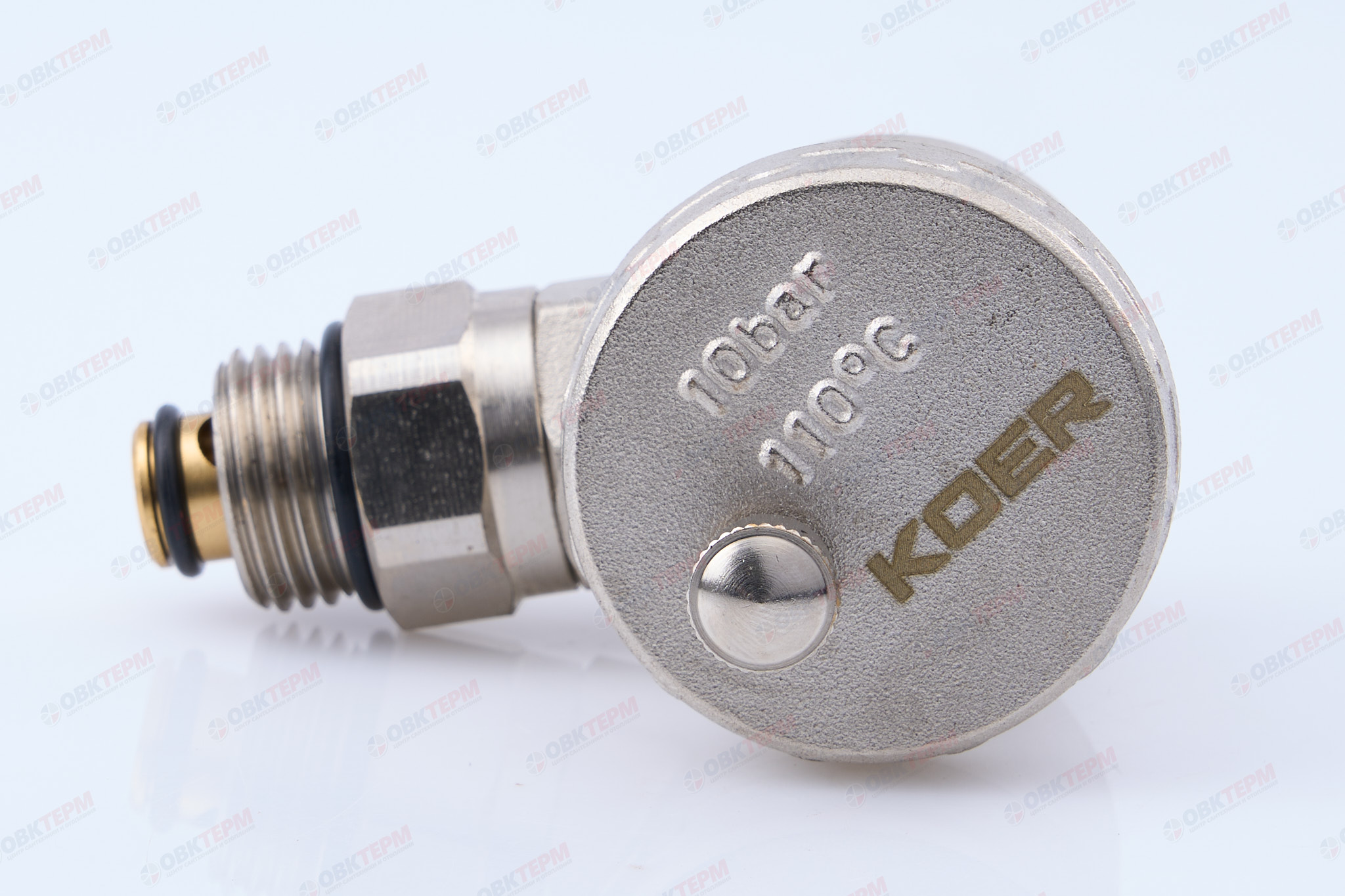 Воздухоотводчик автом. 1/2"   KOER (KR.1257)   угловой c обрат.клапаном   (100 /1) - Изображение №5