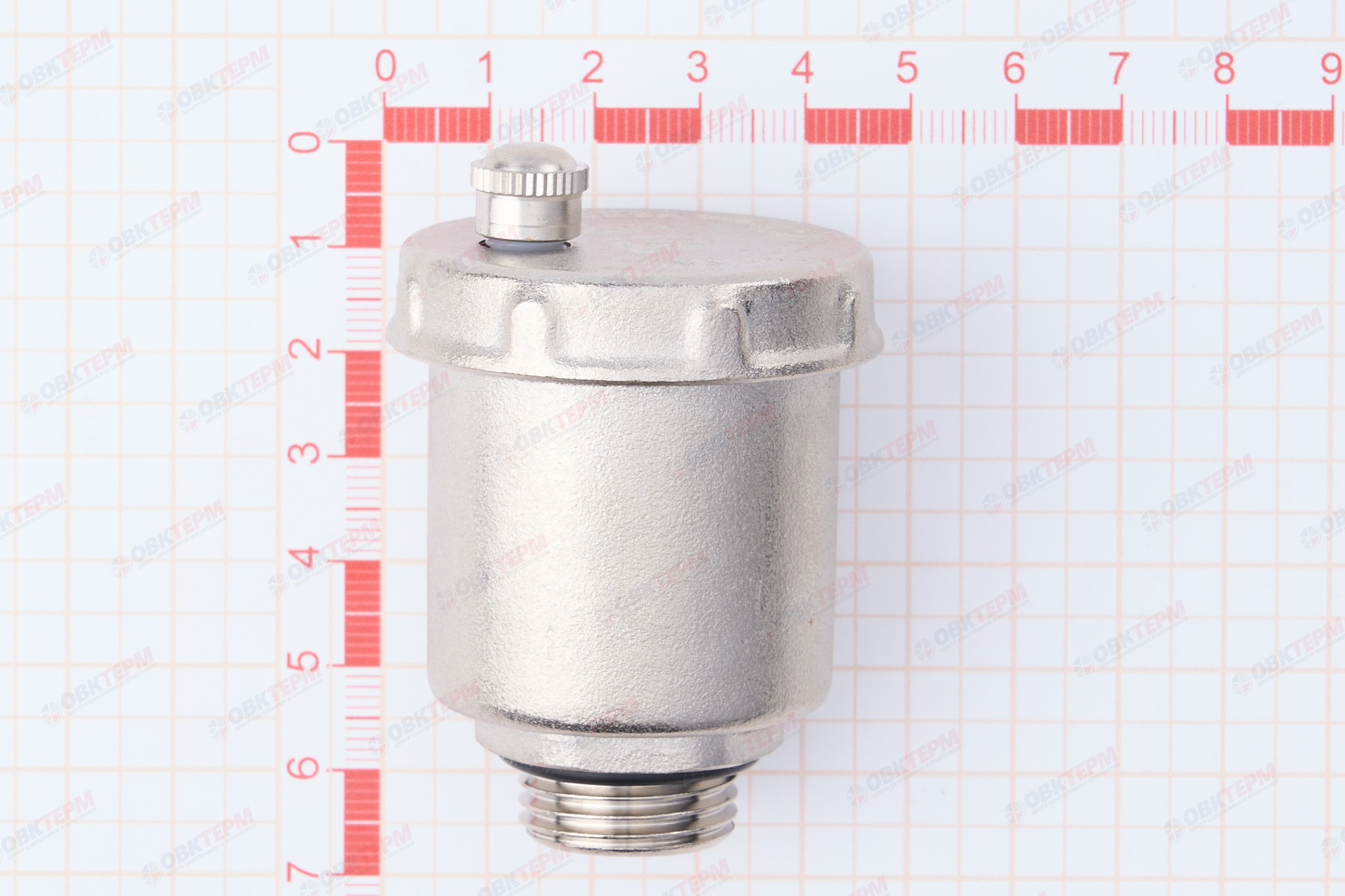 Воздухоотводчик автом. 1/2"   TIM  прямой BL5817   (1шт/60ящ) - миниатюра №6