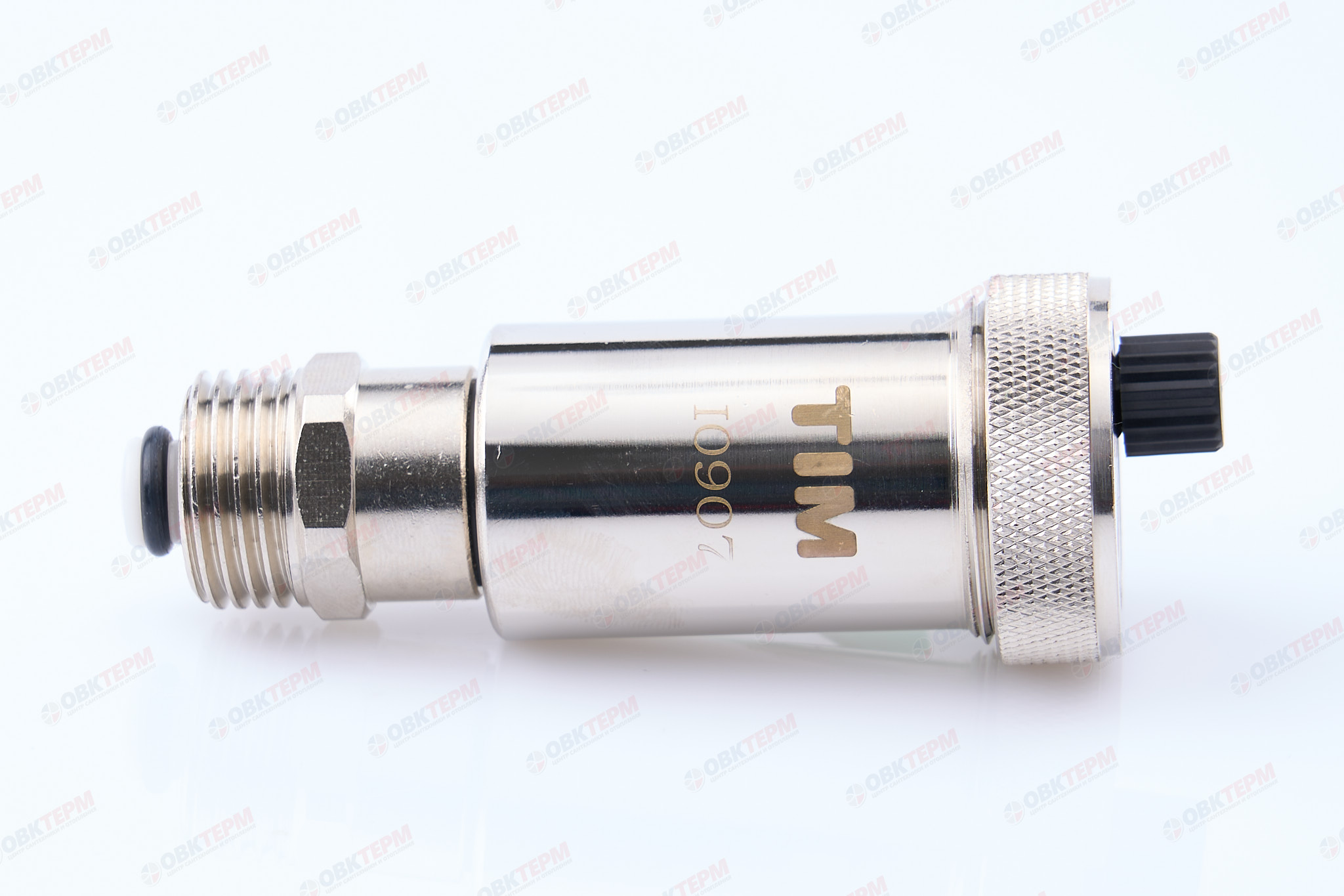 Воздухоотводчик автом. 1/2"   TIM  прямой ХРОМ с обр. кл. BL5816   (1шт/100ящ) - Изображение №4