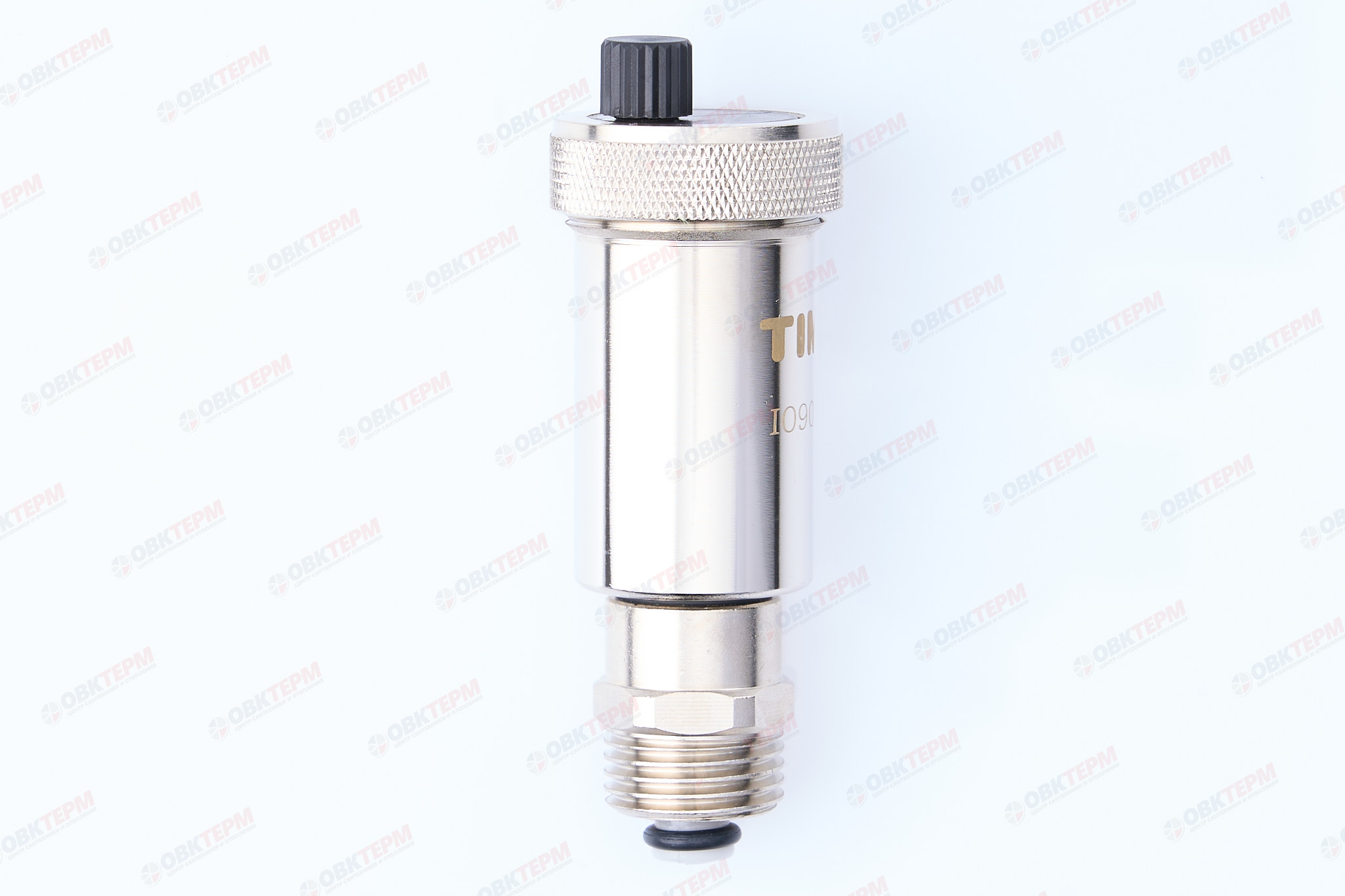 Воздухоотводчик автом. 1/2"   TIM  прямой ХРОМ с обр. кл. BL5816   (1шт/100ящ) - Изображение №5