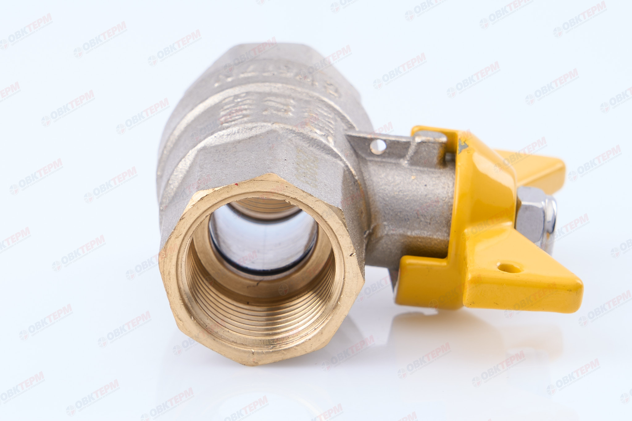 Кран шаровый    ГАЗОВЫЙ      Valtec    бабочка     1/2" ВВ        (16уп/144ящ) - Изображение №4