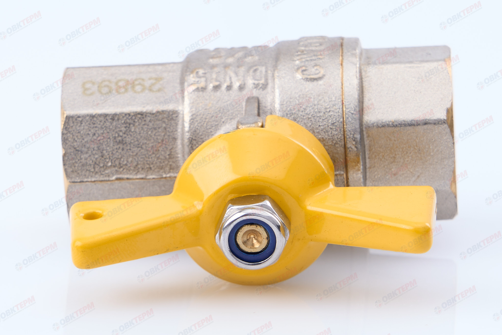 Кран шаровый    ГАЗОВЫЙ      Valtec    бабочка     1/2" ВВ        (16уп/144ящ) - Изображение №5