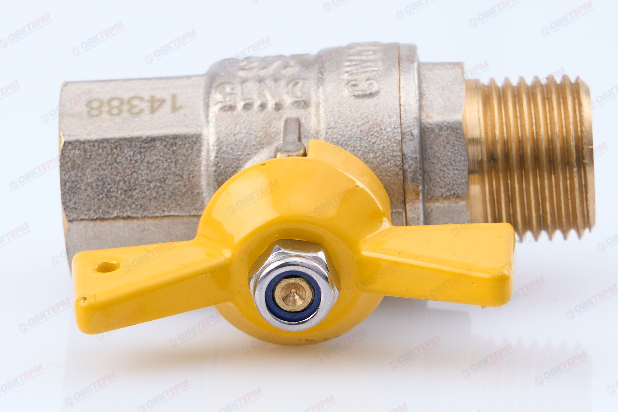 Кран шаровый    ГАЗОВЫЙ      Valtec    бабочка     1/2" ВН (16/144) - Изображение №4