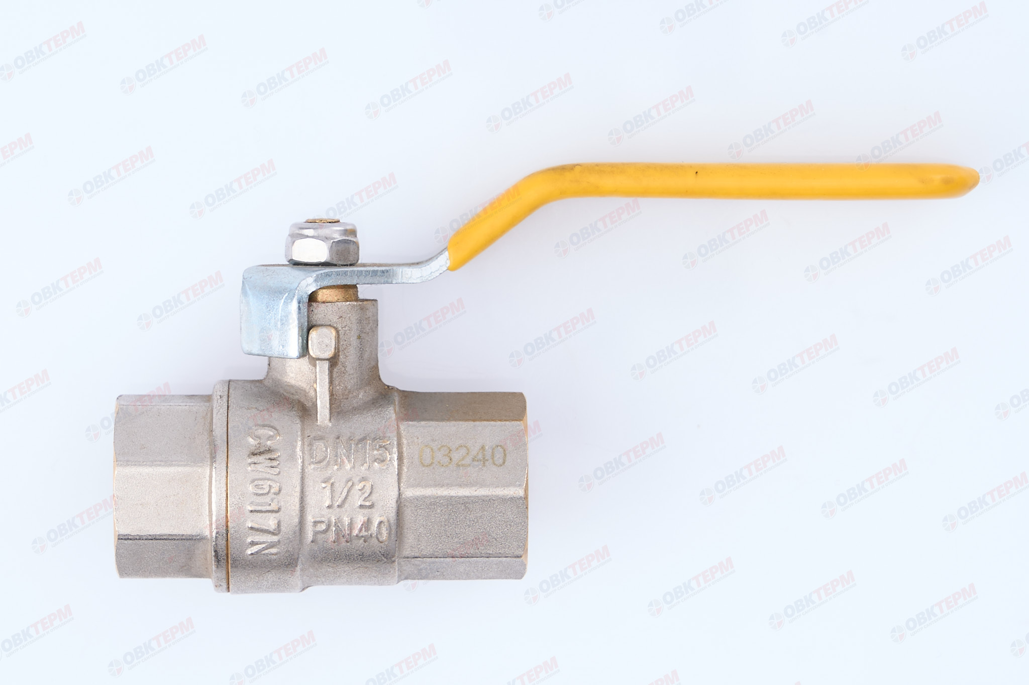 Кран шаровый    ГАЗОВЫЙ      Valtec    ручка         1/2" ВВ     (16уп/144ящ) - Изображение №1