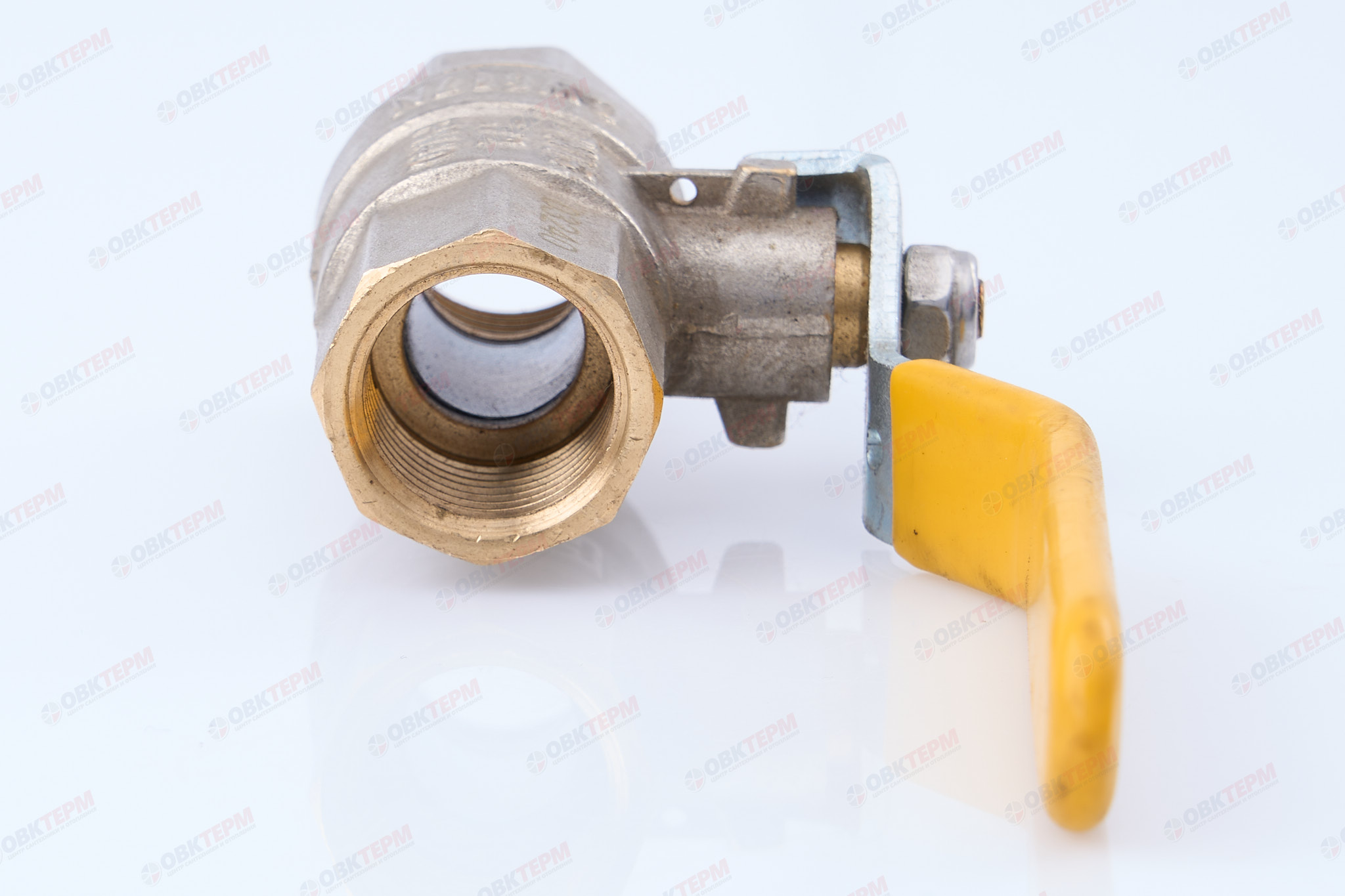Кран шаровый    ГАЗОВЫЙ      Valtec    ручка         1/2" ВВ     (16уп/144ящ) - миниатюра №9