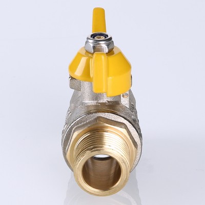 Кран шаровый    ГАЗОВЫЙ      Valtec   бабочка      3/4" ВН   (9уп/81ящ) - Изображение №2