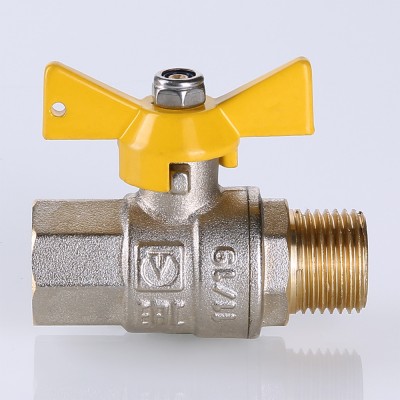 Кран шаровый    ГАЗОВЫЙ      Valtec   бабочка      3/4" ВН   (9уп/81ящ) - Изображение №5