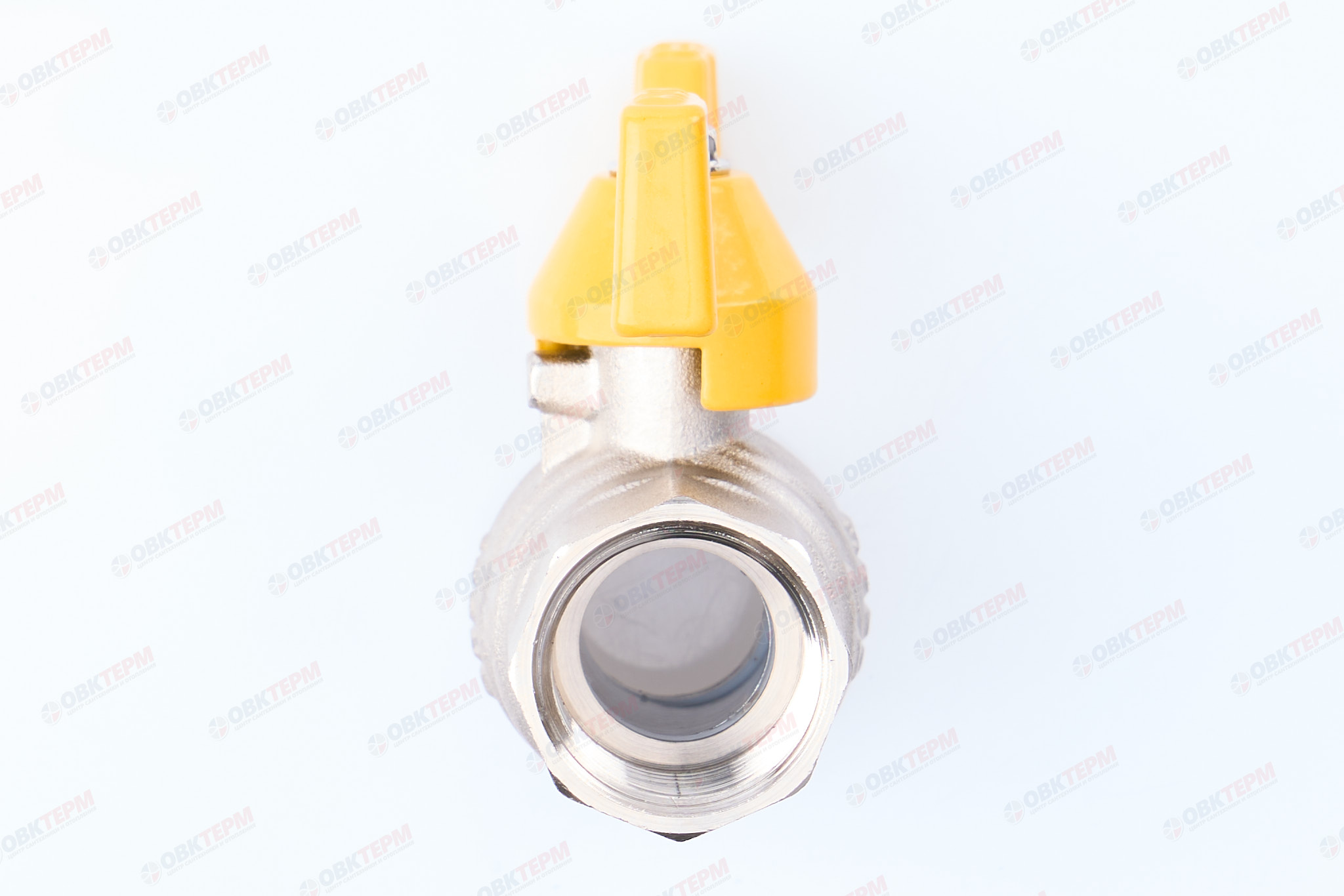 Кран шаровый   ГАЗОВЫЙ      TIM     бабочка     1/2" ВВ   (15шт/60ящ) - Изображение №3