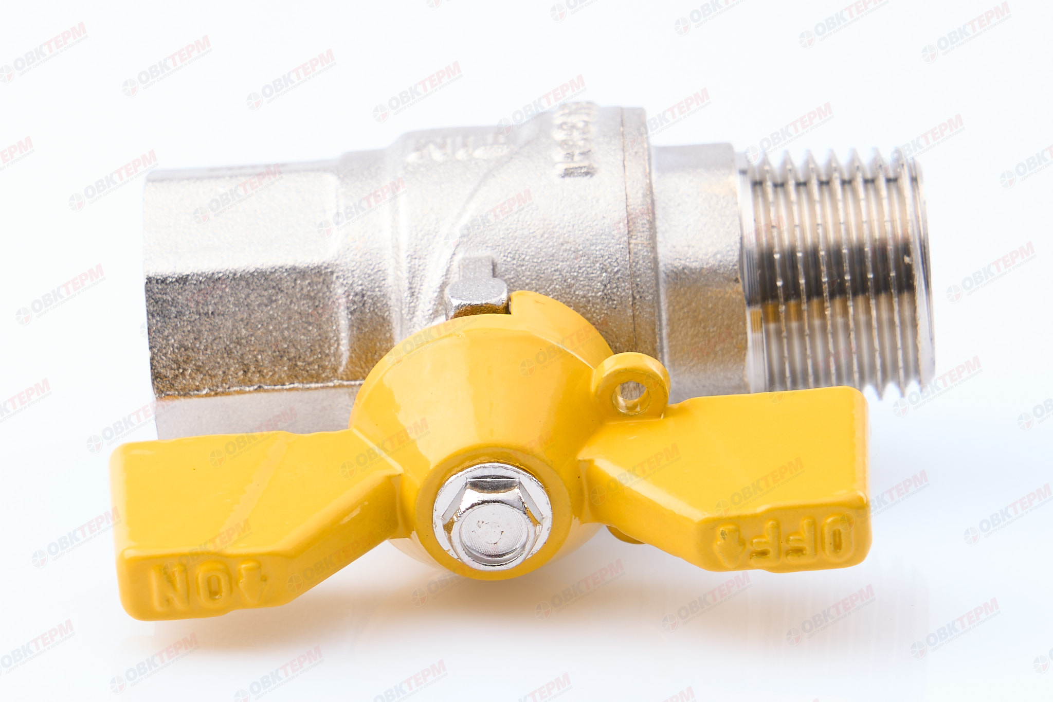 Кран шаровый   ГАЗОВЫЙ      TIM     бабочка     1/2" ВН   (15шт/60ящ) - Изображение №5