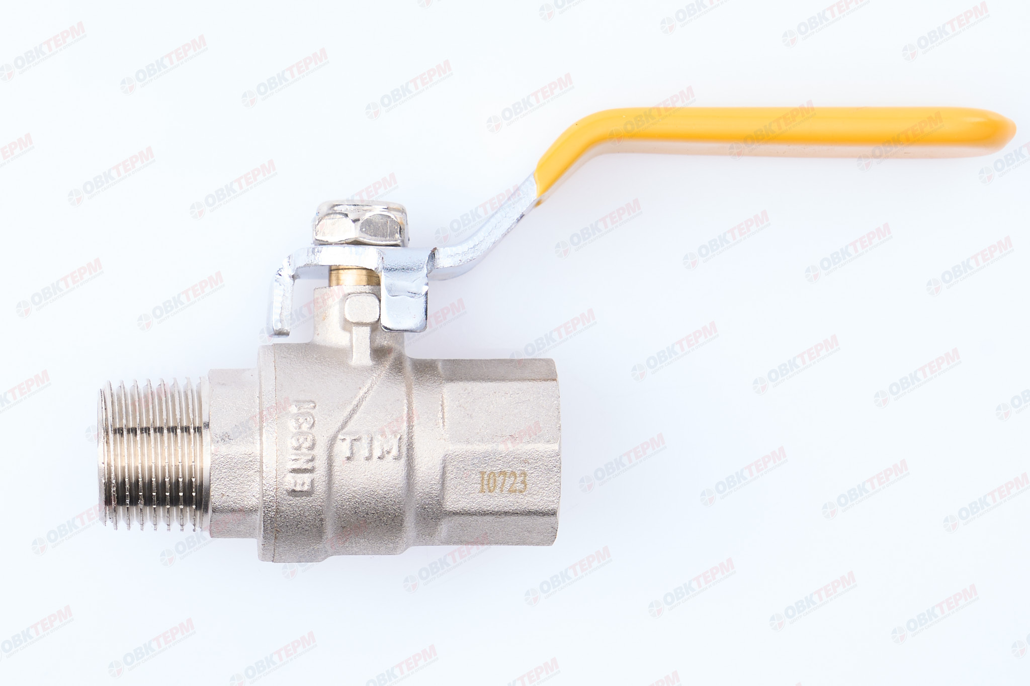 Кран шаровый   ГАЗОВЫЙ      TIM     ручка         1/2" ВН   (15шт/60ящ) - Изображение №1