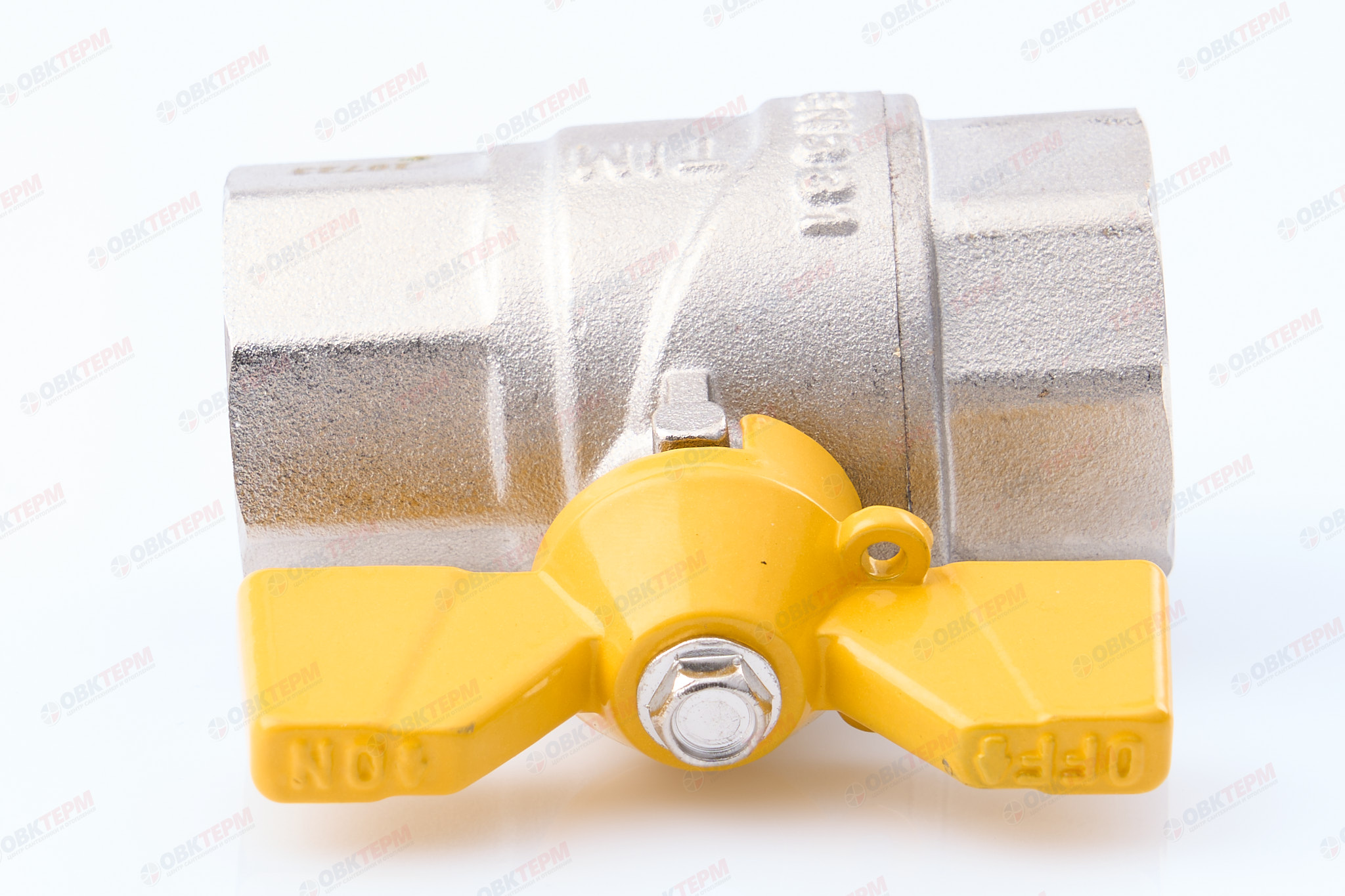 Кран шаровый   ГАЗОВЫЙ      TIM    бабочка      3/4" ВВ   (15шт/60ящ) - Изображение №5