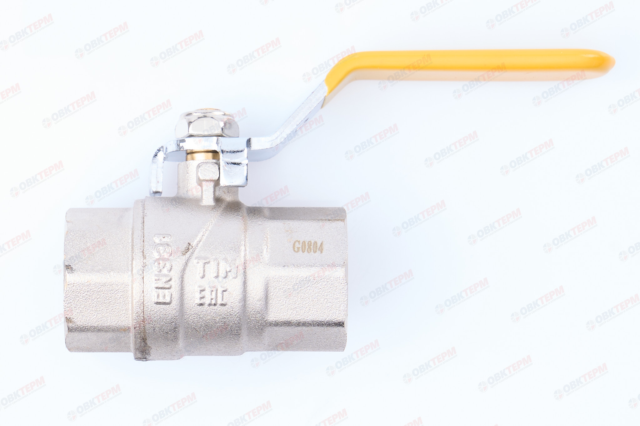 Кран шаровый   ГАЗОВЫЙ      TIM    ручка          3/4" ВВ   (12шт/48ящ) - Изображение №1