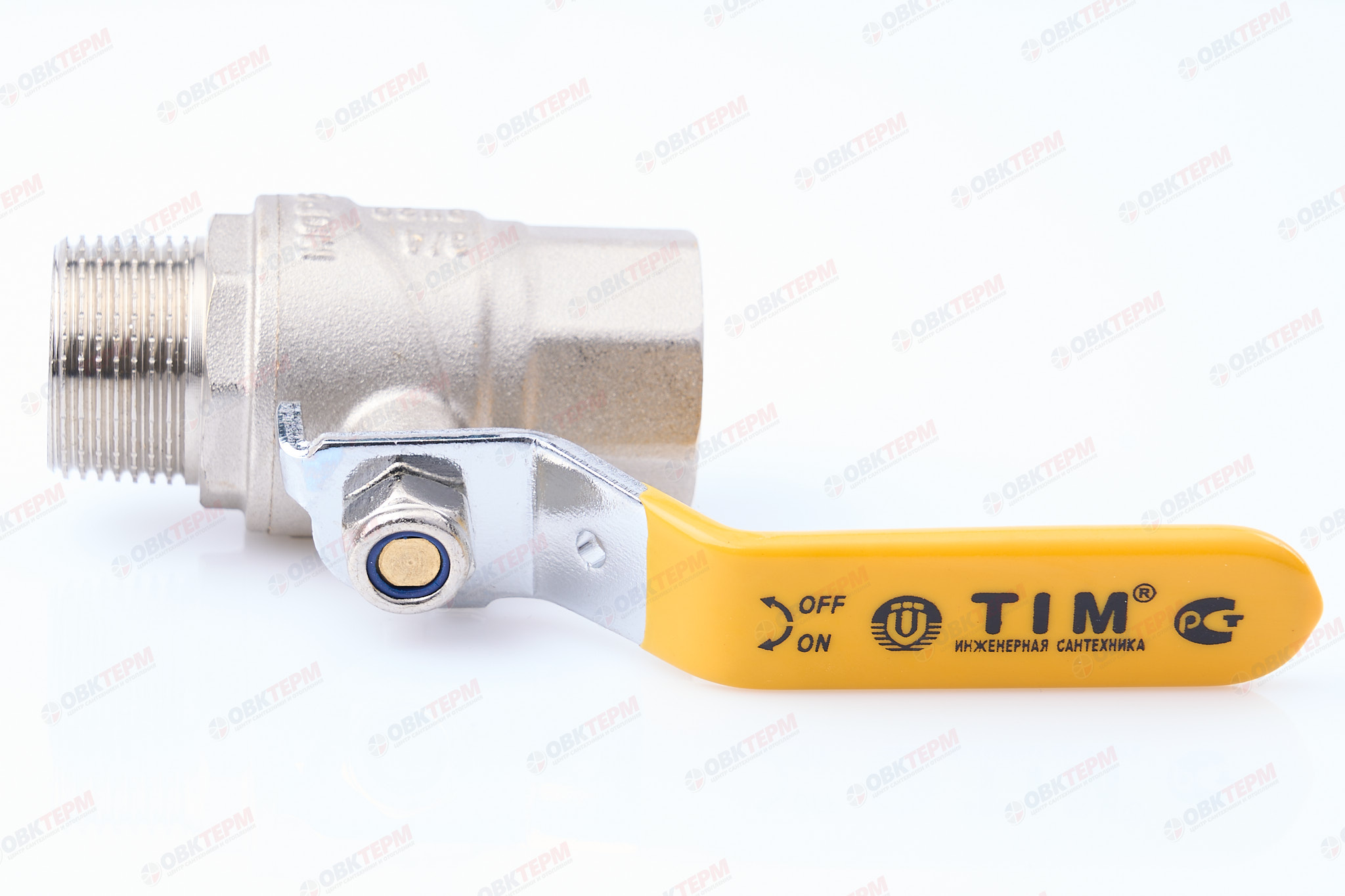 Кран шаровый   ГАЗОВЫЙ      TIM    ручка          3/4" ВН   (12шт/48ящ) - Изображение №5