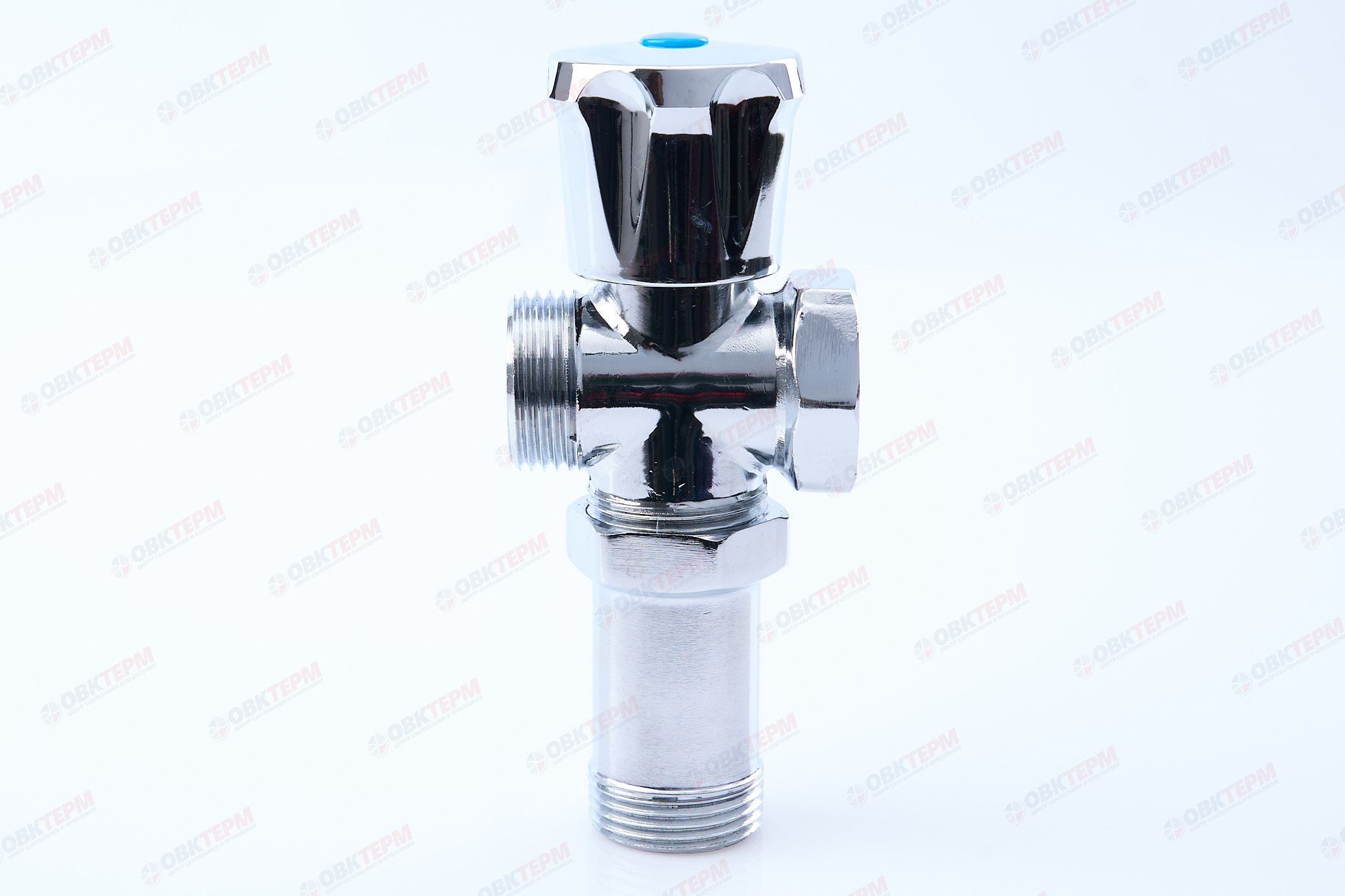 Кран  проходной для стир.машины    Valtec  3/4" - 3/4" - 3/4"   (вентильный, с удлинителем) (90шт) - Изображение №3