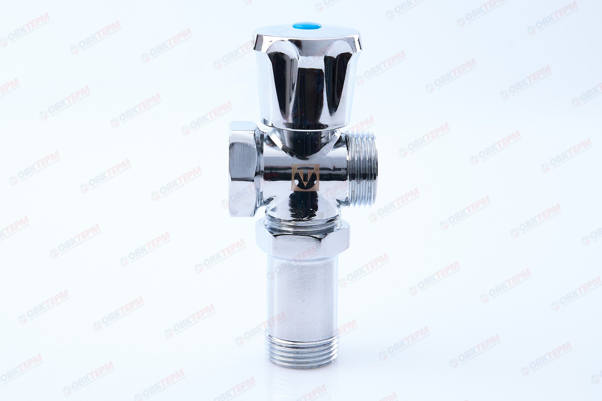 Кран  проходной для стир.машины    Valtec  3/4" - 3/4" - 3/4"   (вентильный, с удлинителем) (90шт) - Изображение №5