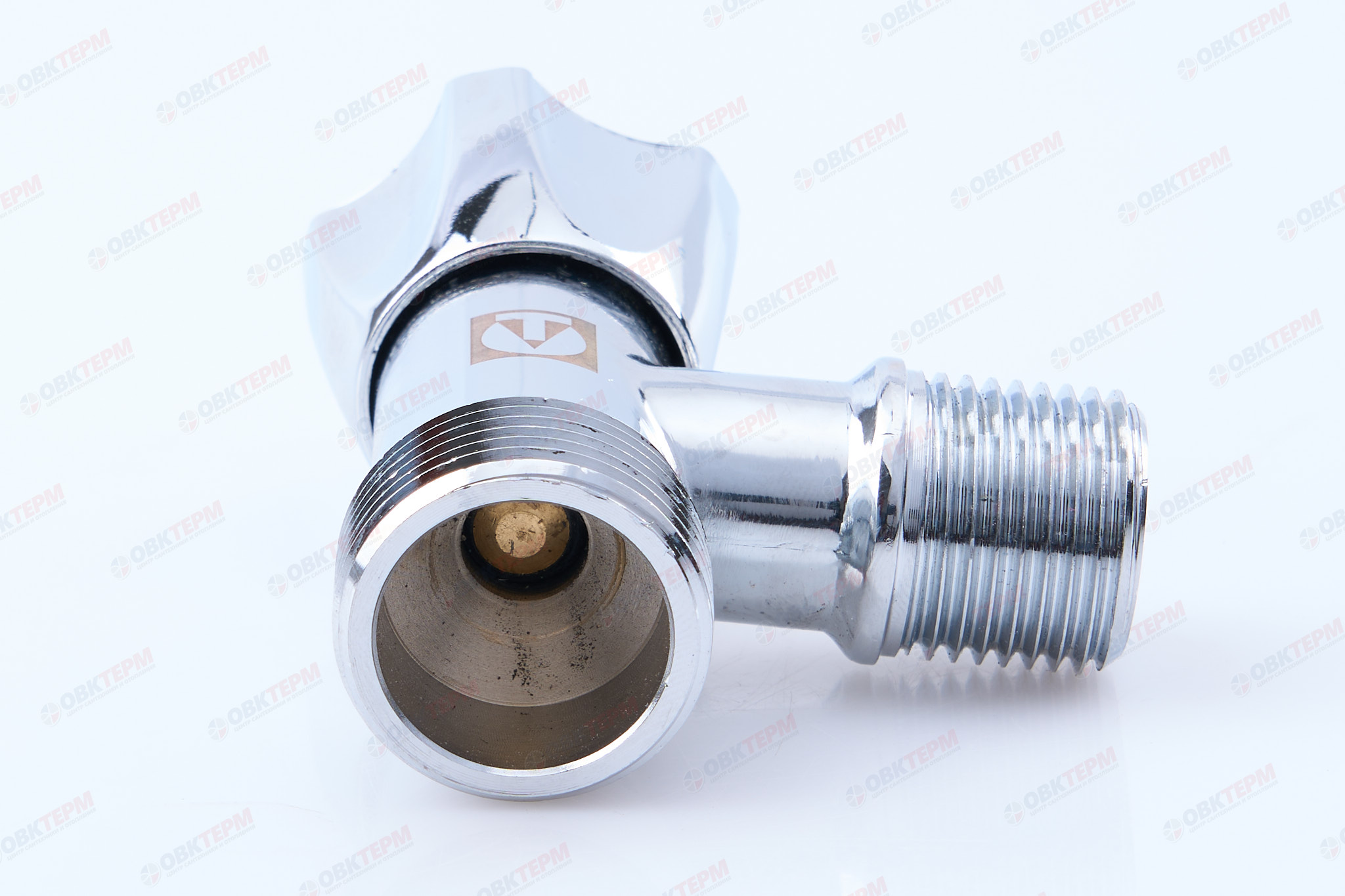 Кран для подкл. с/т приборов        VALTEC   1/2" - 3/4"  вентильный (ручка вверх) (90ящ) - миниатюра №10