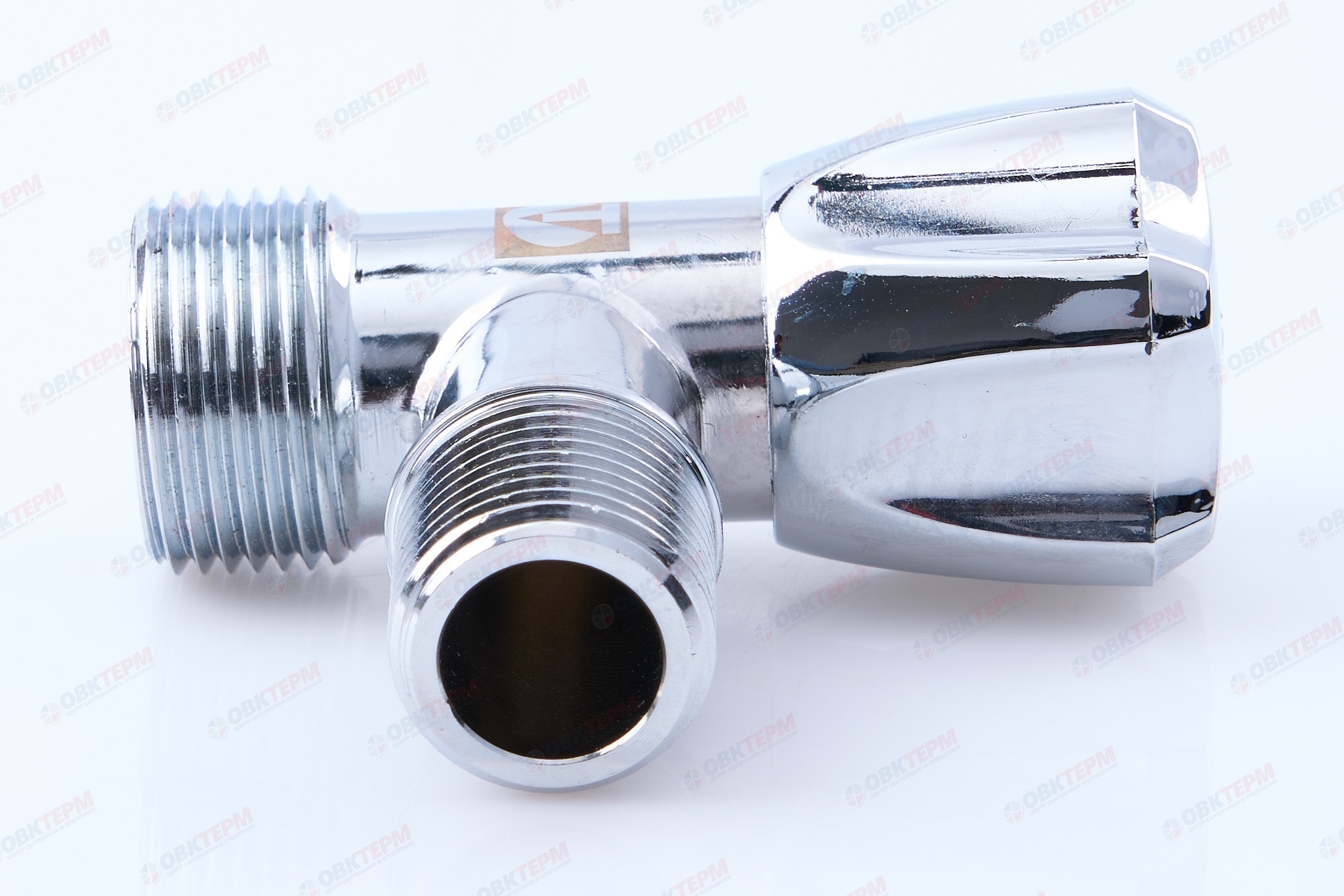 Кран для подкл. с/т приборов        VALTEC   1/2" - 3/4"  вентильный (ручка вверх) (90ящ) - миниатюра №11