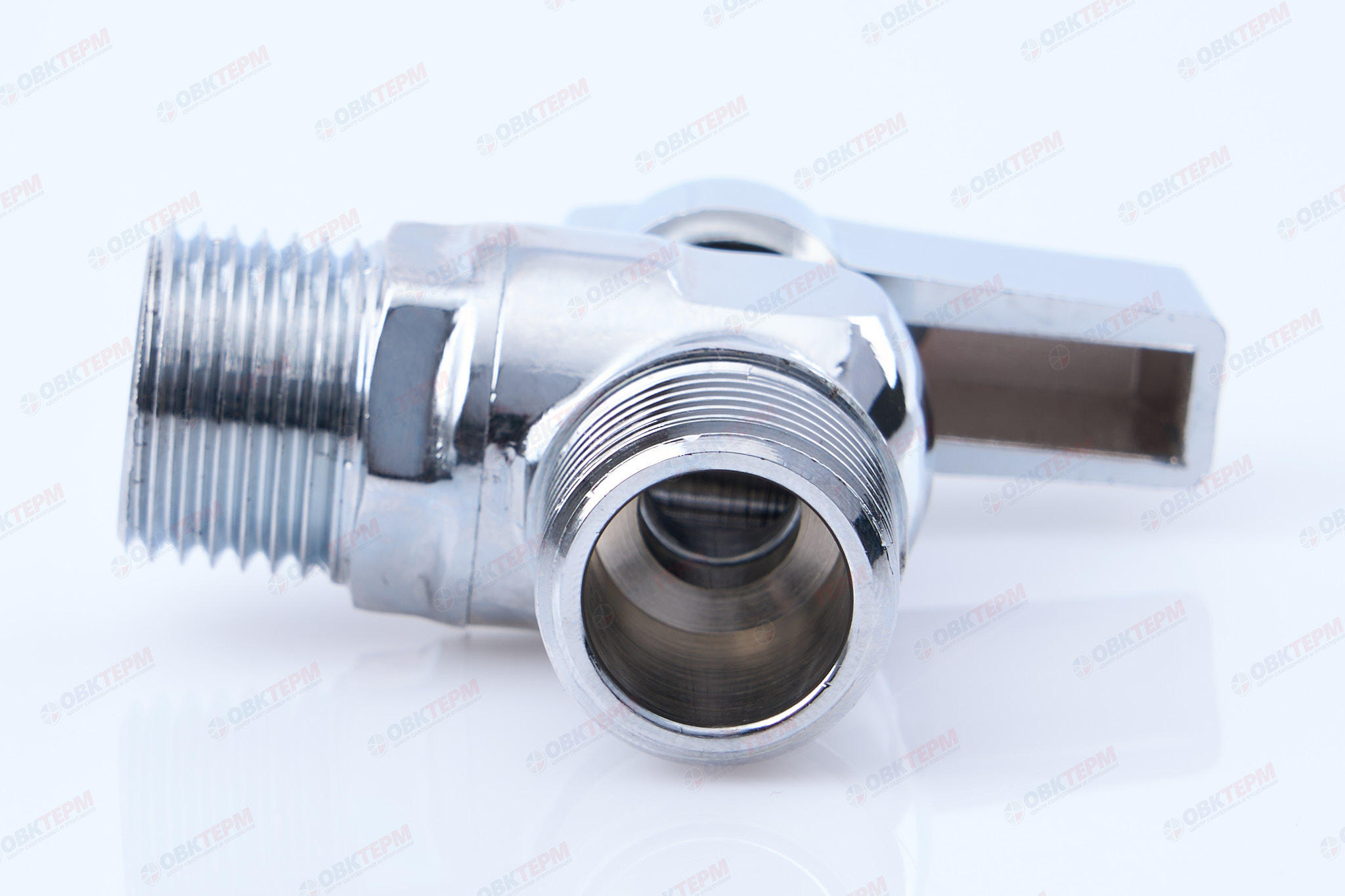 Кран для подкл. с/т приборов         VALTEC     1/2" - 1/2"  шаровый    (168ящ/14) - миниатюра №10