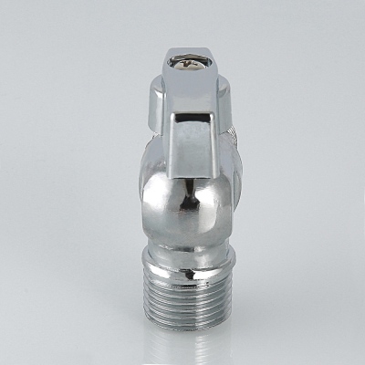 Кран для подкл. с/т приборов         VALTEC     1/2" - 1/2"  шаровый    (168ящ/14) - Изображение №5