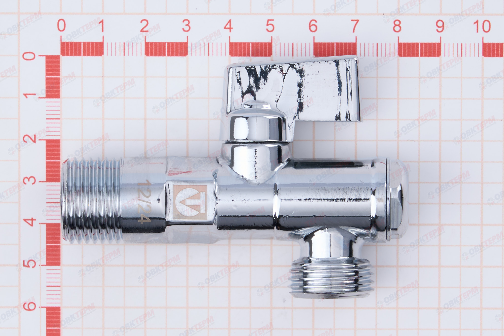 Кран для подкл. с/т приборов         VALTEC    1/2" - 1/2" (c фильтром)       (1/90 ) - миниатюра №11
