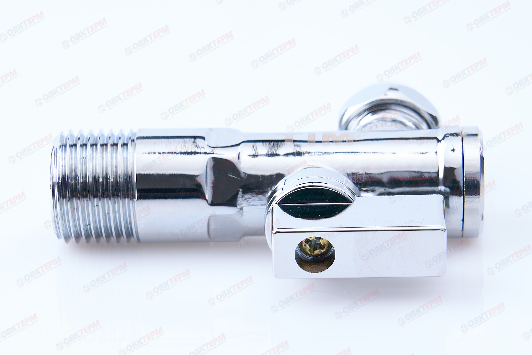 Кран для подкл. с/т приборов       TIM     1/2" - 3/8", хром.   (1шт/60ящ) - Изображение №4
