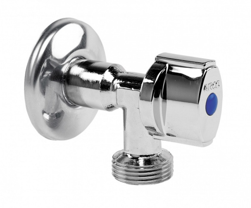 Кран для подкл. с/т приборов      FRAP    1/2" - 1/2"   шаровый            (120/20) - Изображение №1