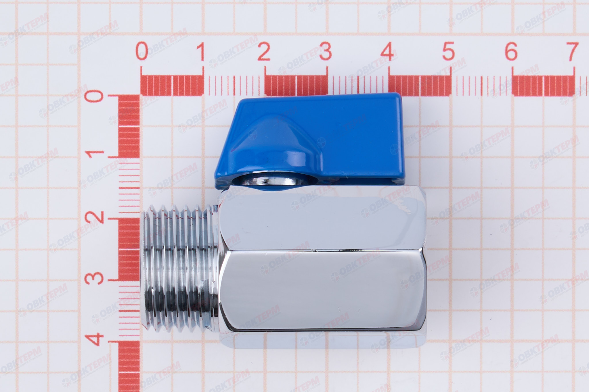 Кран шаровый       мини     1/2" вн           (40 шт) - миниатюра №7