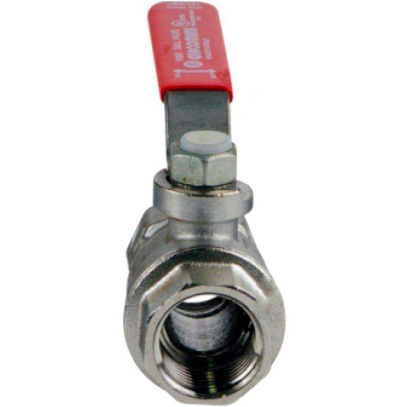 Кран шаровый  GIACOMINI      1/2" ВВ  ручка          (100/10 шт) - миниатюра №3