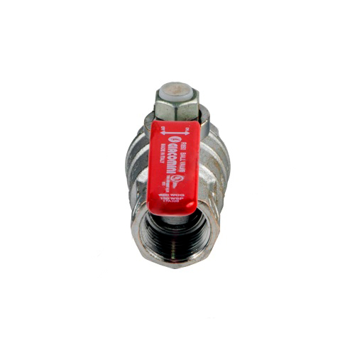 Кран шаровый  GIACOMINI      3/4" ВВ  ручка          (50/5 шт) - миниатюра №3