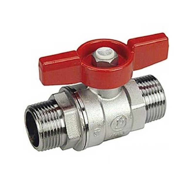Кран шаровый  GIACOMINI      3/4" НН  бабочка          (50/5 шт) - Изображение №1
